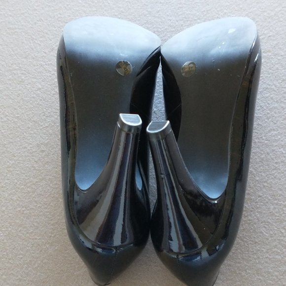 Size 7.5 Arnold Churgin 3.25" heels, dark brown, NWOT - Picture 7 of 10